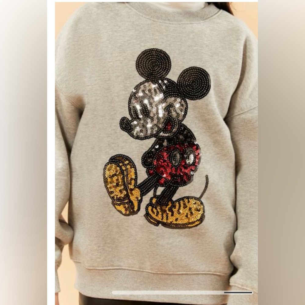 Disney Sequin Mickey Mouse Pullover (Kids) X Forever 21